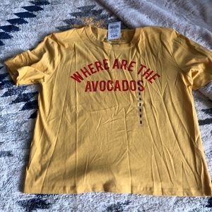 NWT Fifth Sun Cropped Tee